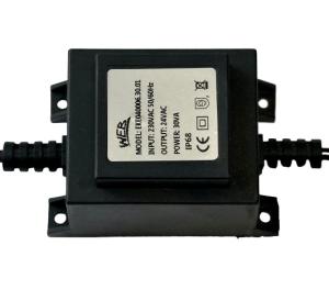 WEB supply transformer 230V/ 24V/ 30VA, IP68