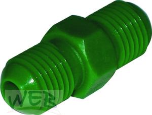 Adaptor Plastic 7/16"UNF-7/16"UNF