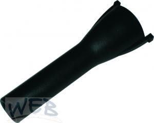 Nozzle Standard-Flow, black, 100 mm