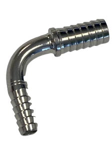 Stainless Steel Barbed Fitting Elbow 10-7 mm