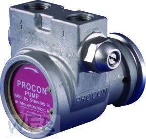 Procon-Edelstahl-Pumpe 113C100BE16C+Plastikkupplung 300 l/h