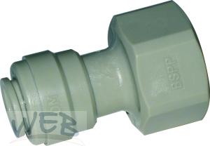 female adaptor 3/8"- 3/8" BSP