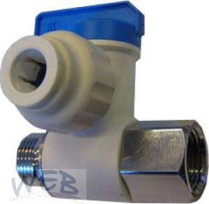 Wasserhahn - STOPP Ventil Adapter  3/8" AVA6713BB