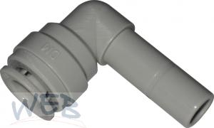 stem to tube elbow connector 1/4"-1/4" ATEU0404