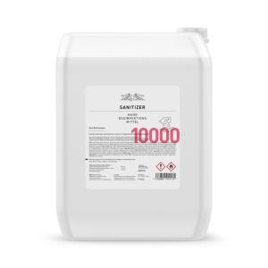 Hände-Desinfektionsmittel Sanitizer 10.000ml, 85% / nach WHO Rez.