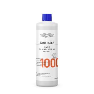 Hände-Desinfektionsmittel Sanitizer 1.000ml, 85% / nach WHO Rez.