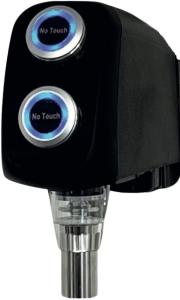 Flomatic 424 with 2x  infrared switch "No Touch" with LED display