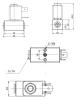 Magnetventil Mini regelbar / Edelstahl 24V / AC, 5 Watt / 5/16"