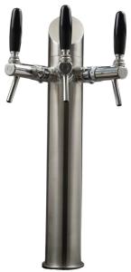 Tower GRAZ stainless steel, K400, 3-ltg (without taps)