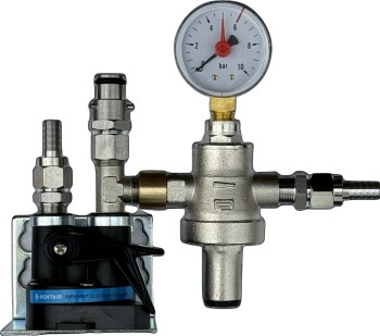 Water filter station / table water filter system QL3b +tank valve