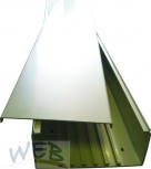 Cable channel 80 / 150 white / (price per meter)