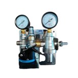 Wasserfilterstation / Tafelwasser-Filteranlage + 2 Manometer + TV