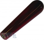 Tap handle red marbled, 140 mm
