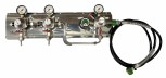 Mounting set pressure regulator + intermediate pressure regulator