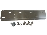 Mounting plate stainless steel incl. Accessories for 4 regulators