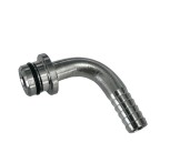 SHURflo Sirupfitting VA 90° ID 6,2mm AD 8,4mm