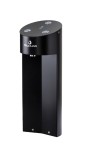 Soda & water tower BLACK with 3 dispensing buttons incl. drip cup
